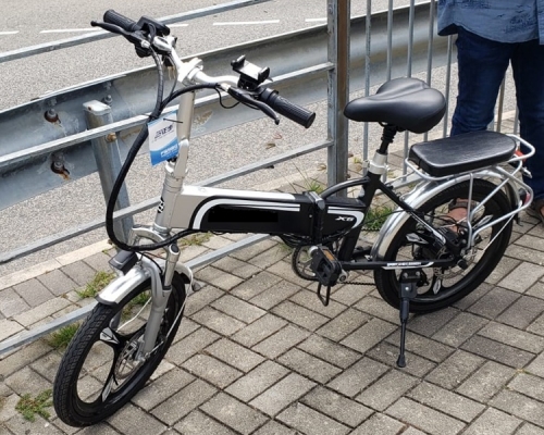 涉事電動單車。