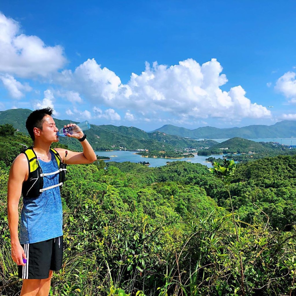謝東閔指跑山如人生,辛苦過後有一種很滿足的感覺,無論多辛苦,只要堅持一定成功。