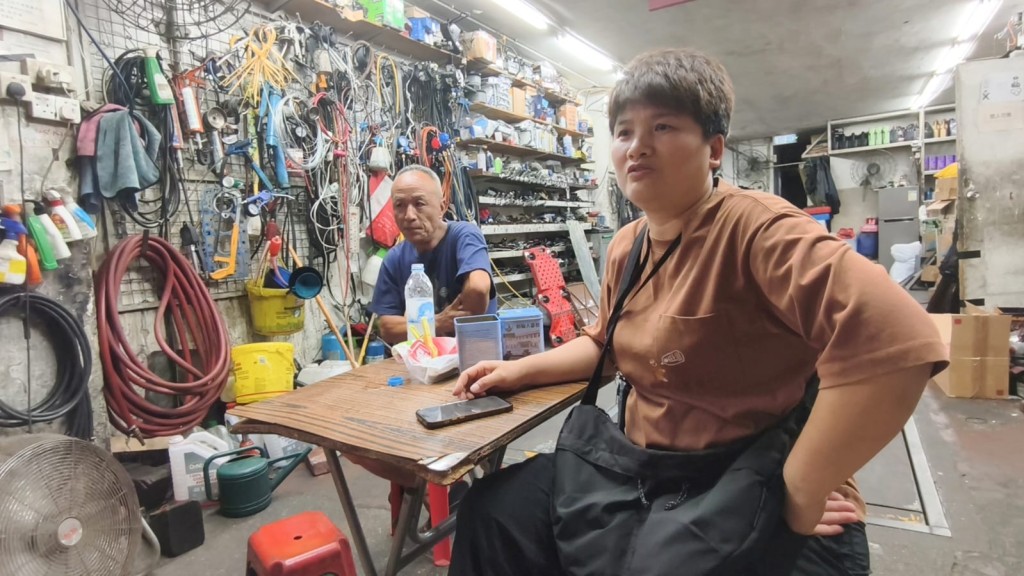 車房老闆娘黃太表示不會向私家車司機道歉。 車房老闆娘黃太表示不會向私家車司機道歉。