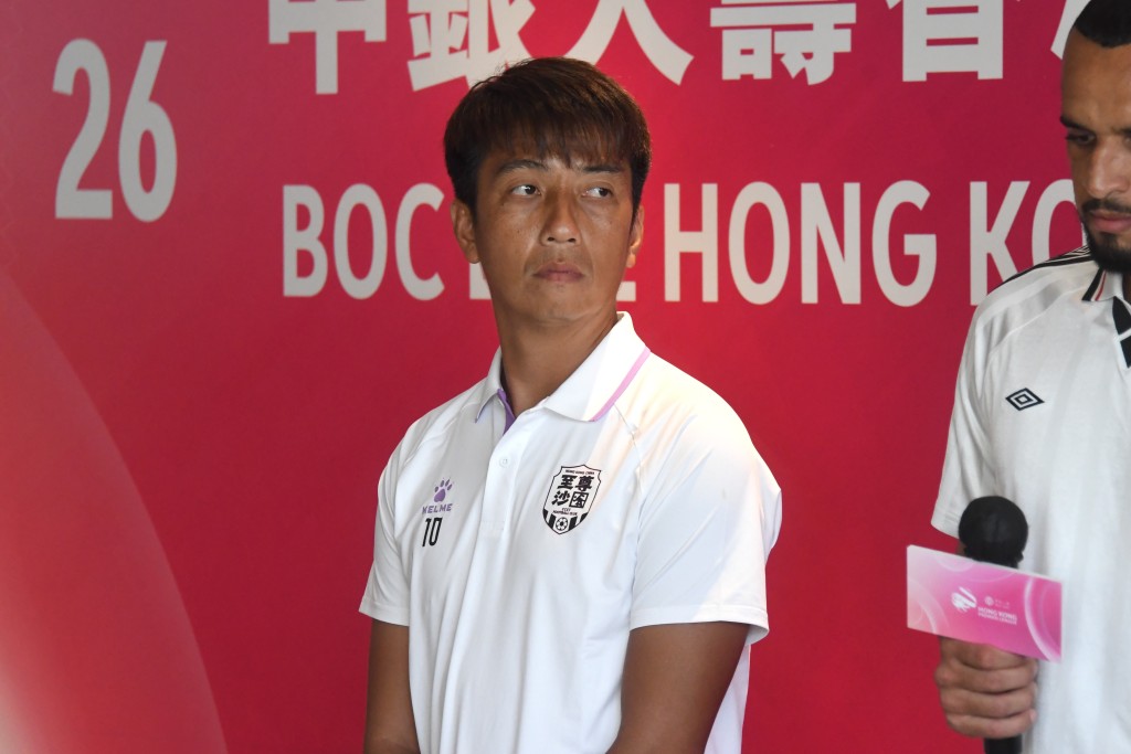 41歲的林嘉緯今季以助教兼球員的身份再度出戰港超聯。楊駿堯攝