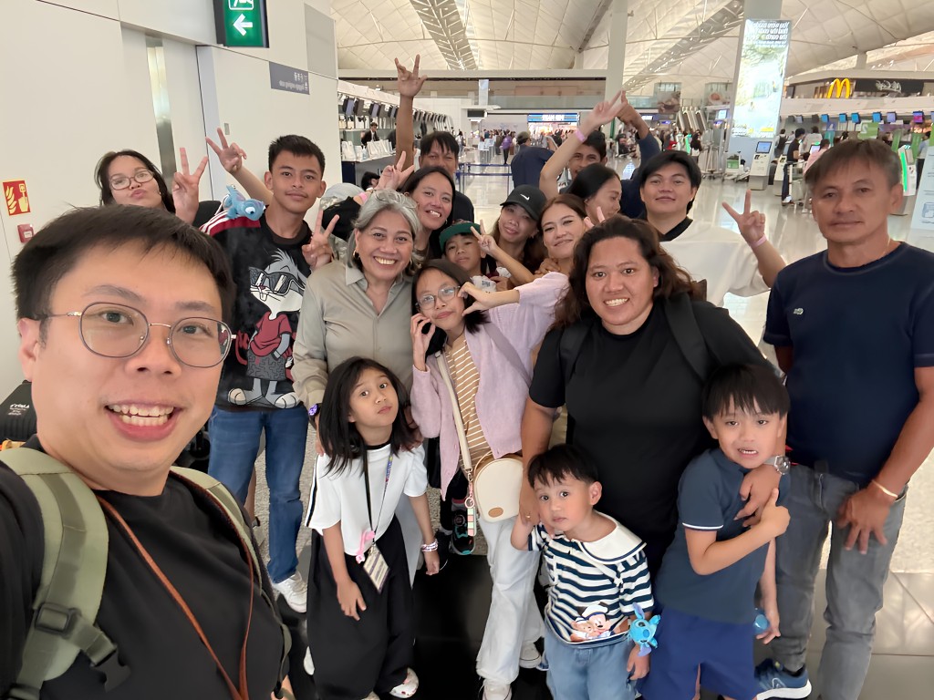 洪凱雄主力接待東南亞旅客。受訪者提供 洪凱雄主力接待東南亞旅客。受訪者提供