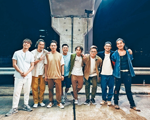 ■樂隊Rubberband與ToNick相識10多年首次合作。