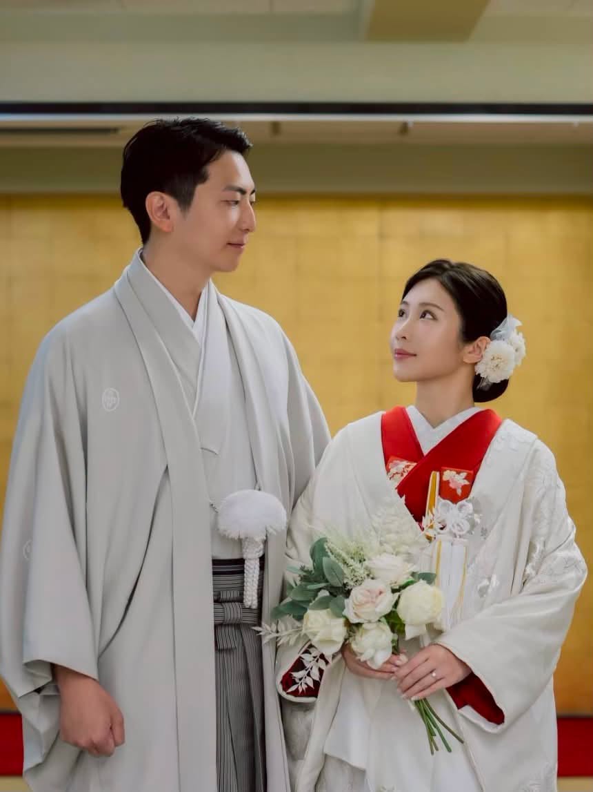 「雞排妹」鄭家純去年10月才在日本輕井澤補辦婚禮。