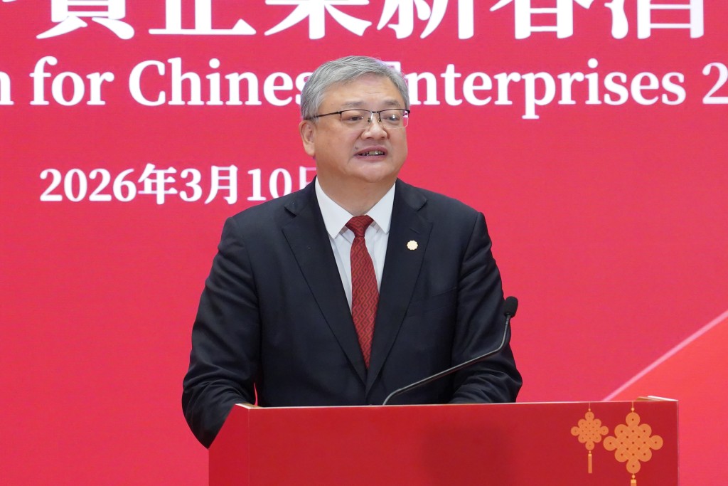 王海民卸任中旅集團董事長，出任華潤集團董事長。星島資料圖片