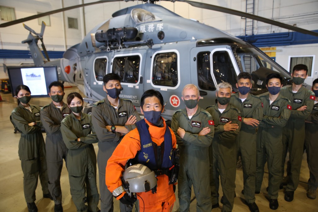 飛服隊首次在同一救援中短時間內出動所有機隊。