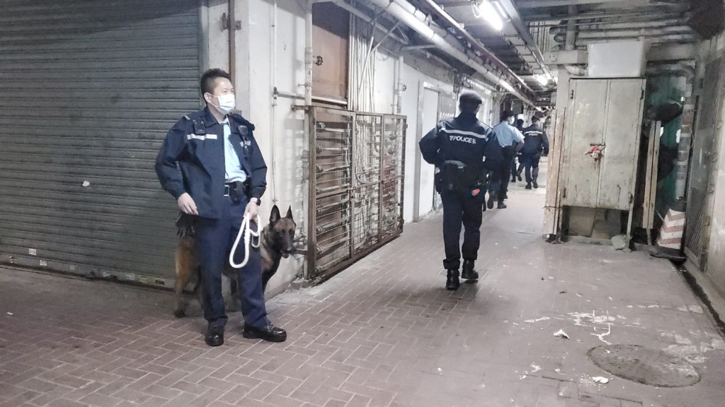 警方到場調查。