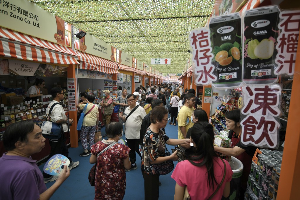 图为第十届香港美食嘉年华。资料图片