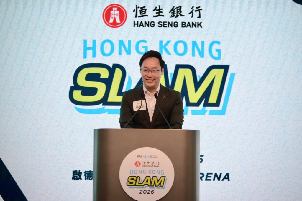 蔡健斌指匹克球对推动全民运动和全民健身所发挥的推动，令更多人市民可以低门槛，容易上手地参与运动。摄影：杨功煜