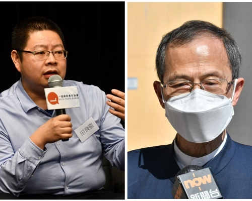 田飞龙反驳曾钰成，投票率是复杂政治数学题，不要以一般数学思维去想。资料图片
