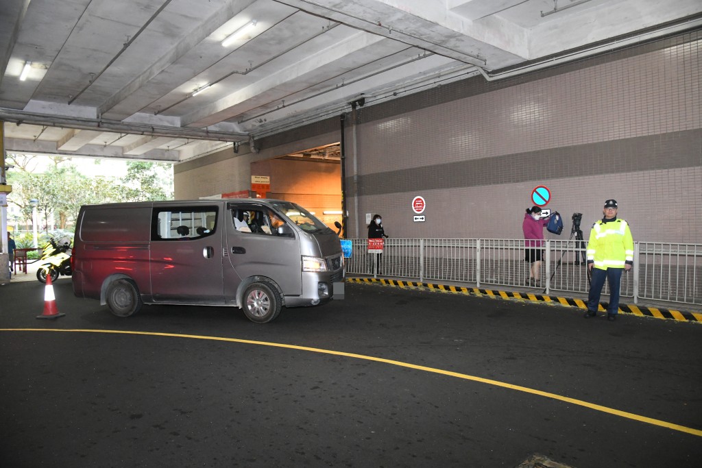 现场为葵涌石荫邨一停车场。资料图片
