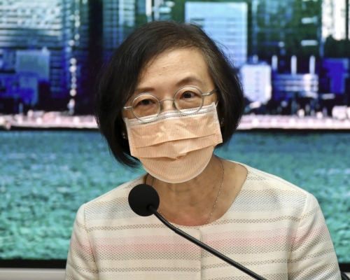 陳肇始期望「新招」可將疫情回穩。 資料圖片