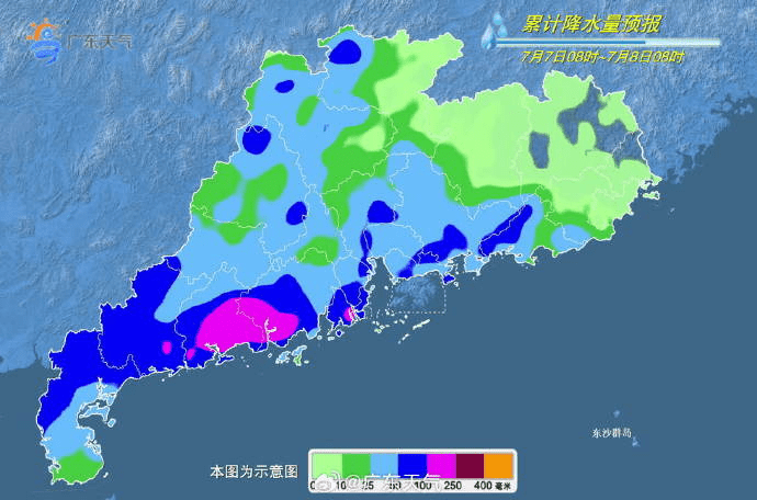 廣東降雨預報。 廣東天氣 廣東降雨預報。 廣東天氣