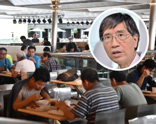 袁國勇指本港疫情「少少失控」。資料圖片