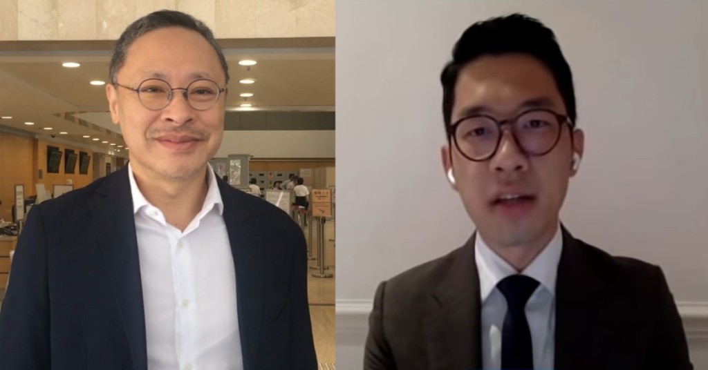 （左）戴耀廷、（右）羅冠聰（資料圖片）