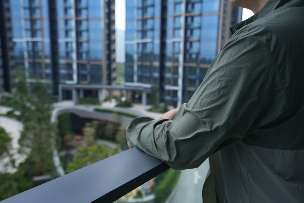 对于已工作多年的他而言，无疑是日后退休的好住处，感觉看著风景便心情舒畅。