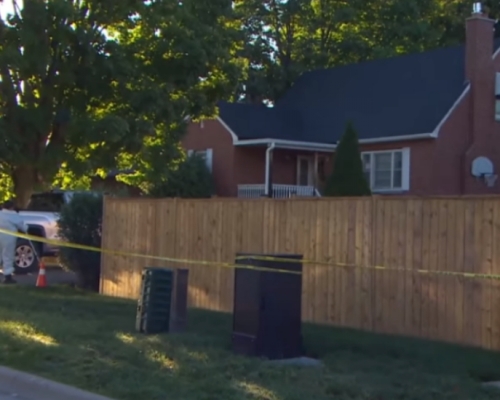 警方封锁现场调查。网图