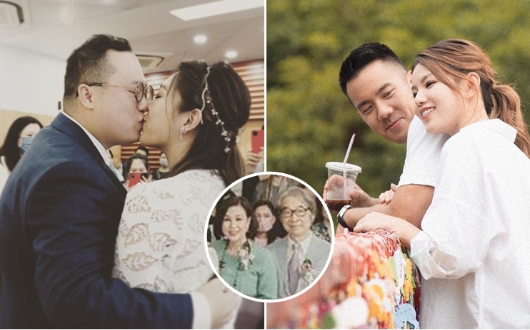 文雪兒的二女昨日簽紙結婚!