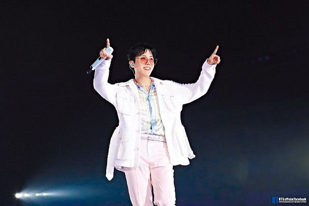 J-Hope昨日確診，成為BTS第6位染疫成員。