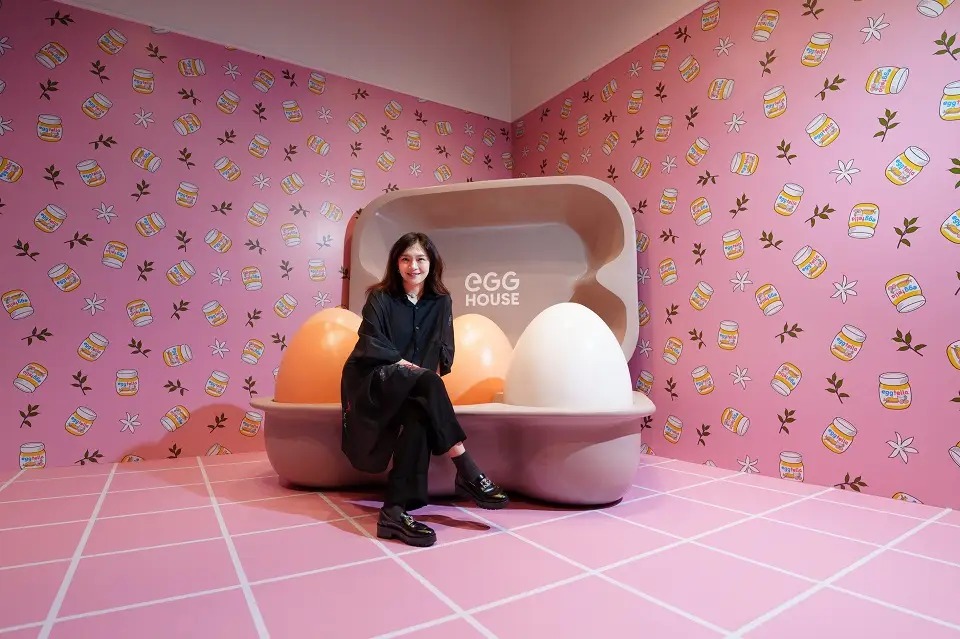 首次來到澳門的「蛋屋」裝置是由創辦人徐萱帶領一群來自紐約的藝術家和設計師所組成，為訪客創造了獨特而引人入勝的藝術體驗。 