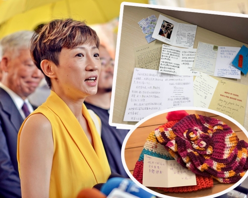 陳淑莊已決定進行腦部手術的日子。 資料圖片及陳淑莊facebook圖