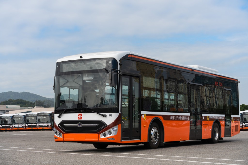 涉案妇人当时乘搭一部澳巴，期间激动抢巴士方向盘。澳巴官网图片（非涉事车辆）