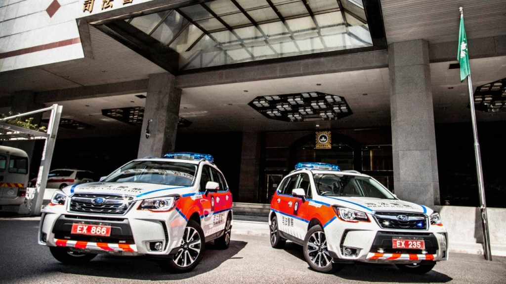 澳門司警。資料圖片 澳門司警。資料圖片