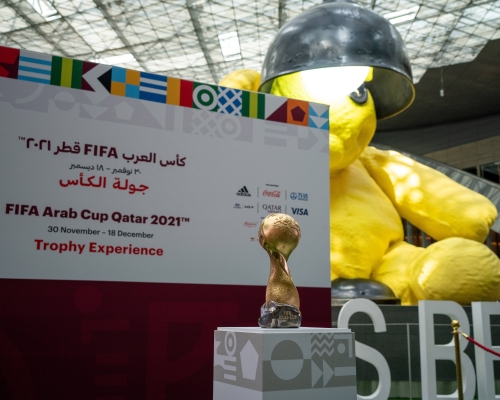阿拉伯盃將測試半自動越位判定系統。 Reuters