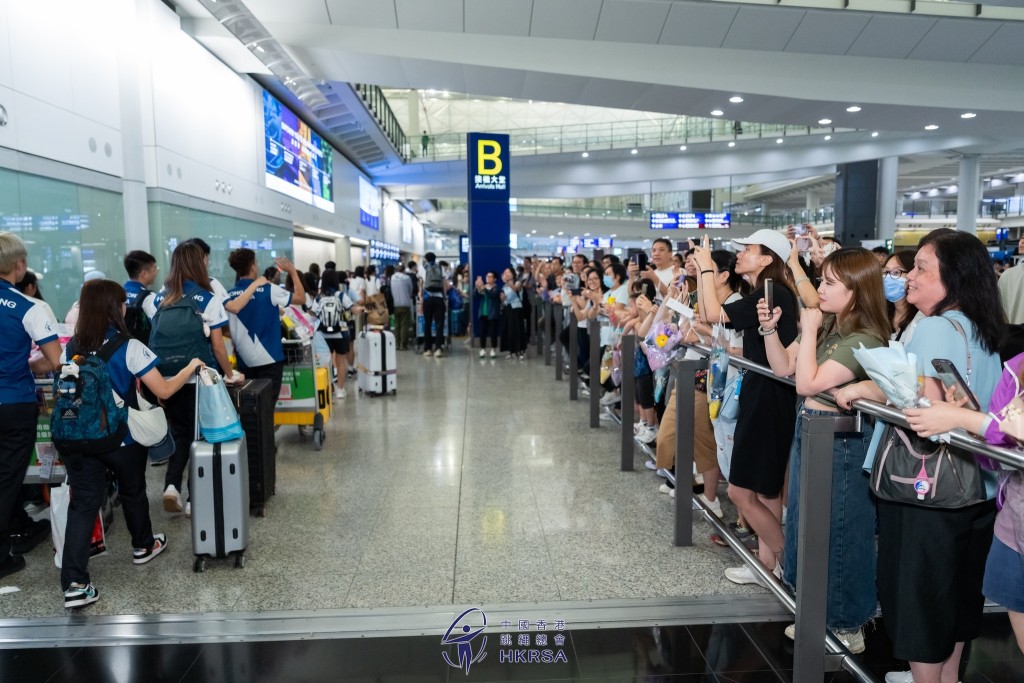 跳绳港队在亚锦赛横扫118面奖牌。 中国香港跳绳总会图片