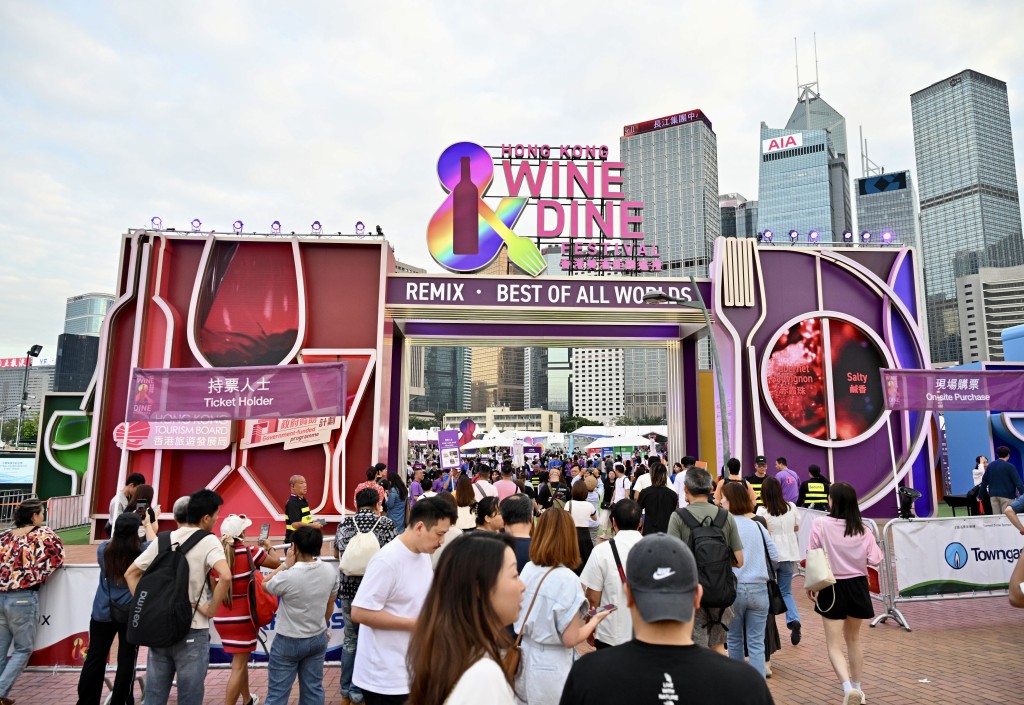 Wine&Dine2025第三日。蘇正謙攝 Wine&Dine2025第三日。蘇正謙攝