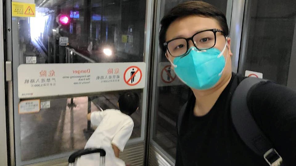 張欣宇的長子符合解除隔離條件,可以順利歸家。張欣宇FB