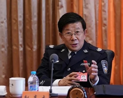 國務委員兼公安部長趙克志。資料圖片