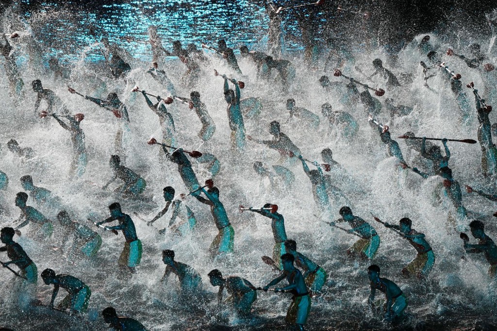 第十五屆全運會閉幕。 汪旭峰攝 第十五屆全運會閉幕。 汪旭峰攝