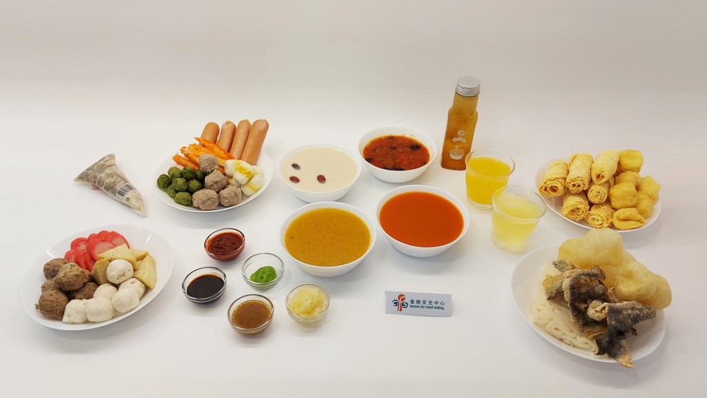 食物安全中心指調查中315個火鍋食物樣本全部通過檢測。政府新聞處圖片