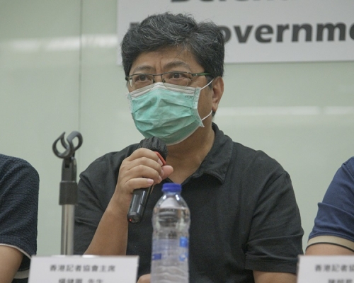 楊健興表示對政府為傳媒查冊提供空間不感樂觀。資料圖片