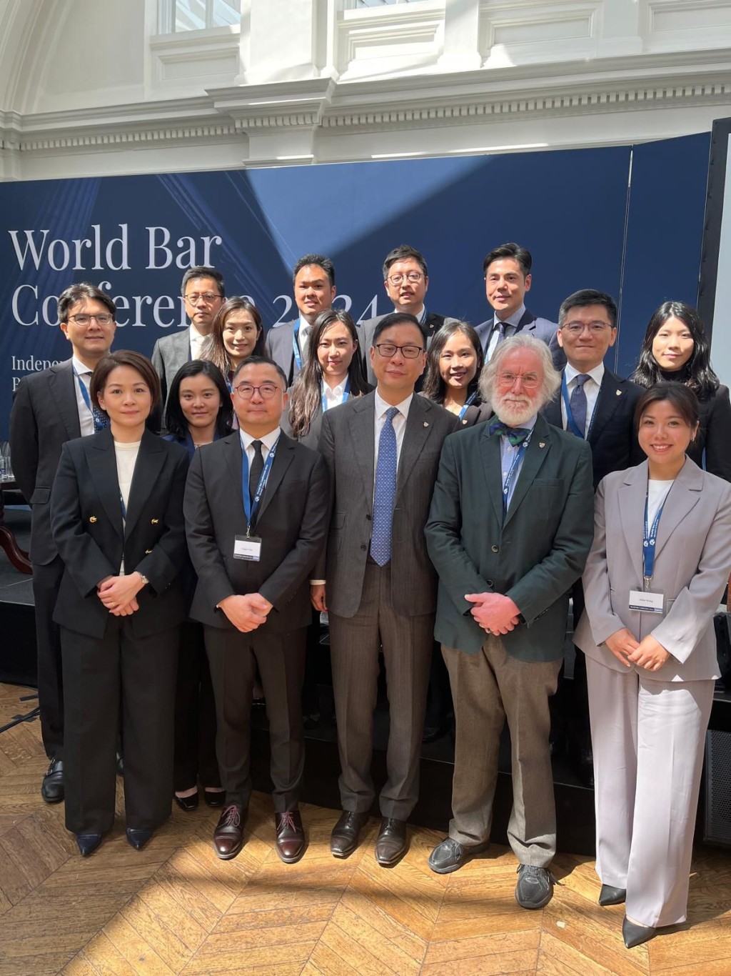香港大律師公會派出16人代表團出席在貝爾法斯特及都柏林舉行的「2024年世界大律師會議」(World Bar Conference 2024)。