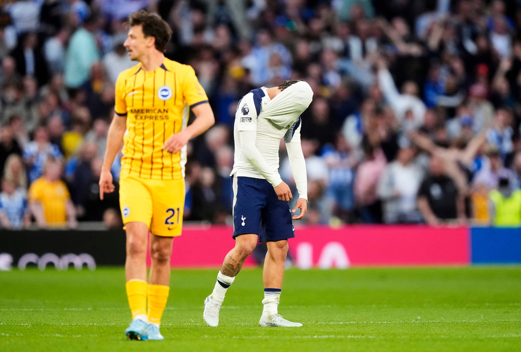 热刺护级势危。美联社