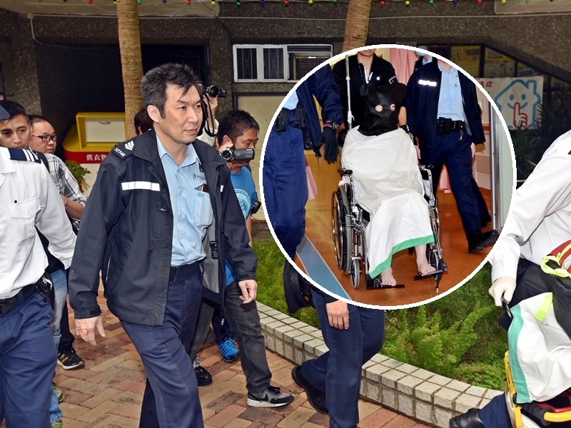 大批警員昨日上門。資料圖片