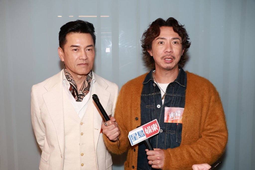 《衝鋒：火拼》呂良偉和張繼聰同演奸角。