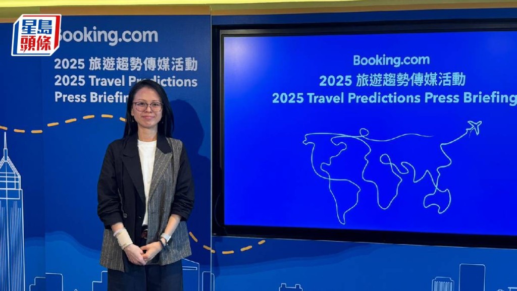 Booking.com台灣及香港區域經理詹雅伃