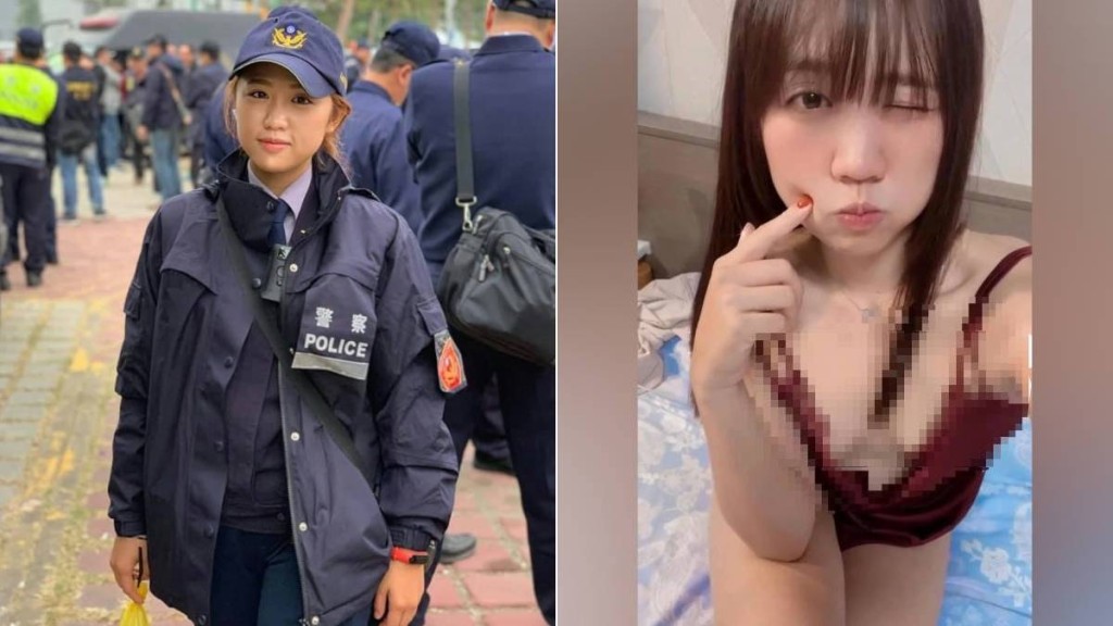 高雄市網紅女警蔡玉貝的性感影片惹起爭議。 IG