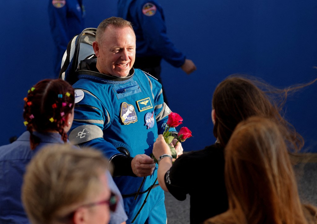 61歲的NASA太空人巴里·威爾莫爾（Barry Wilmore）。