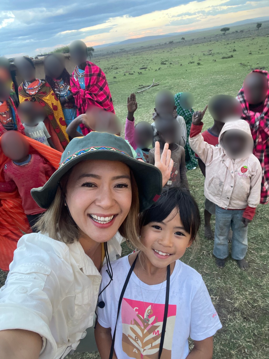 Christy認為與孩子一起行善,有助培養他們的同理心 Christy認為與孩子一起行善,有助培養他們的同理心