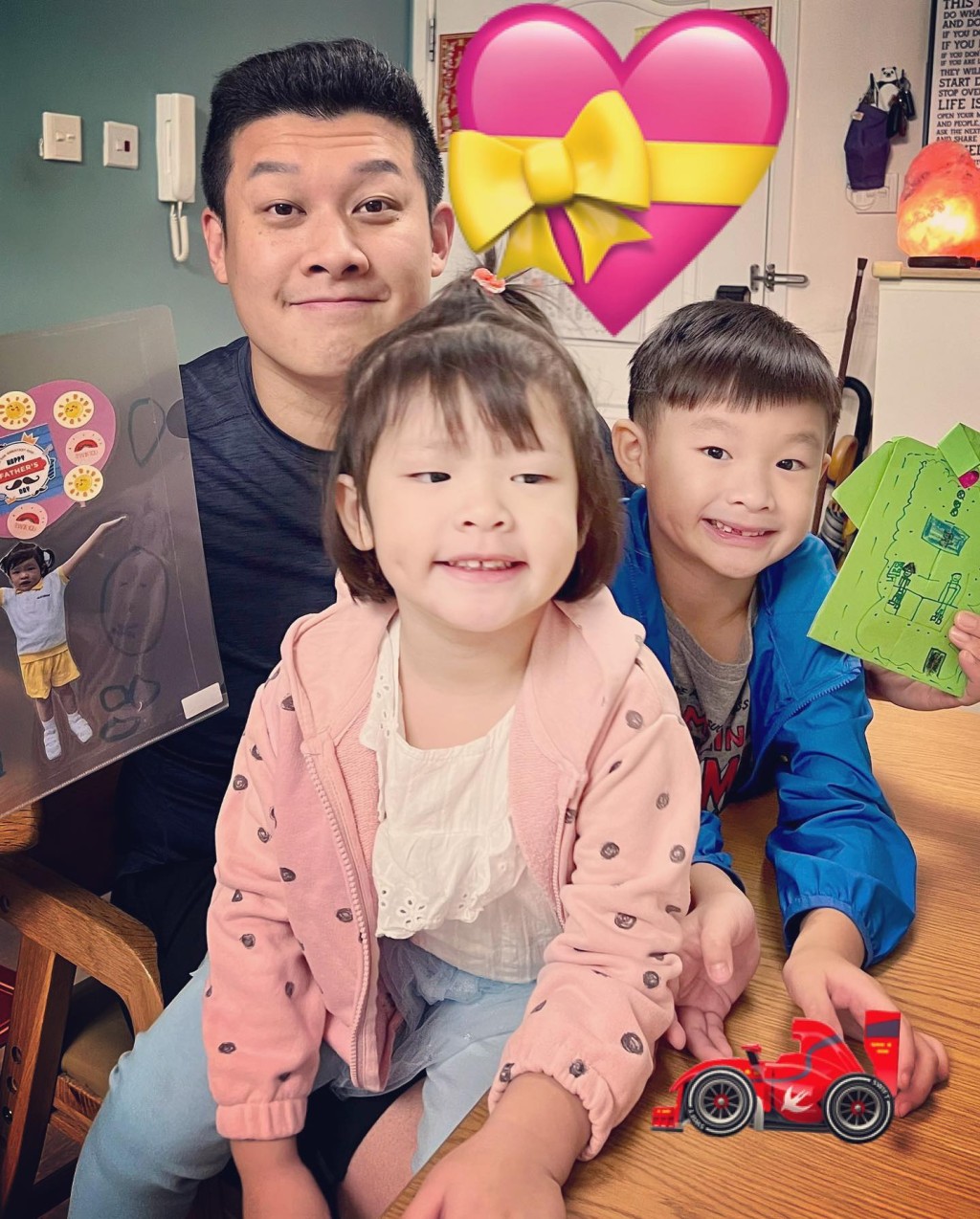 一蚊Joe游茛維大仔游子辰已經9歲,細女Meagan已經6歲。 一蚊Joe游茛維大仔游子辰已經9歲,細女Meagan已經6歲。