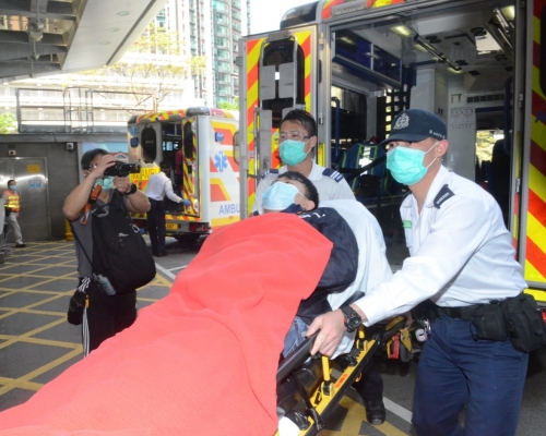 維修員工輕傷送院。
