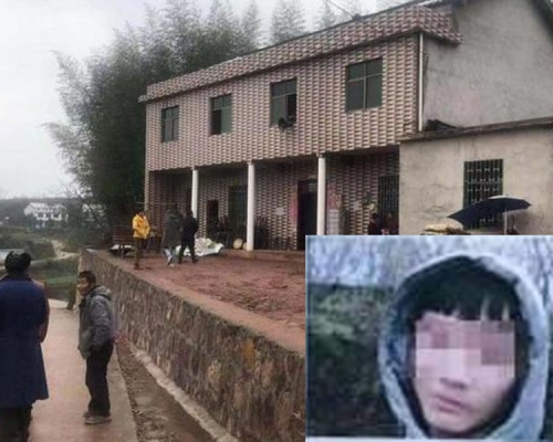 衡南警方在雲南大理將13歲學生錘殺父母案嫌疑人羅某逮捕。(網圖)
