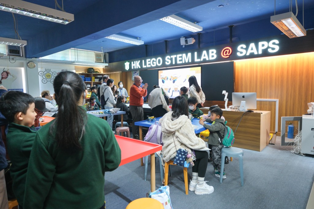 LEGO STEM Lab（圖：Vincent）