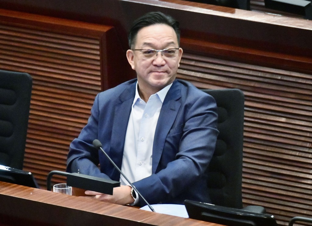 鄉議局主席、發展事務委員會副主席劉業強。 鄉議局主席、發展事務委員會副主席劉業強。