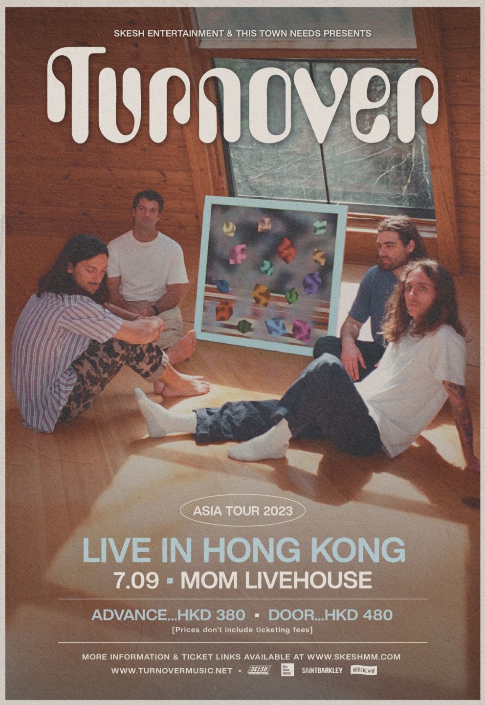 THIS TOWN NEEDS PRESENTS：Turnover Live in Hong Kong