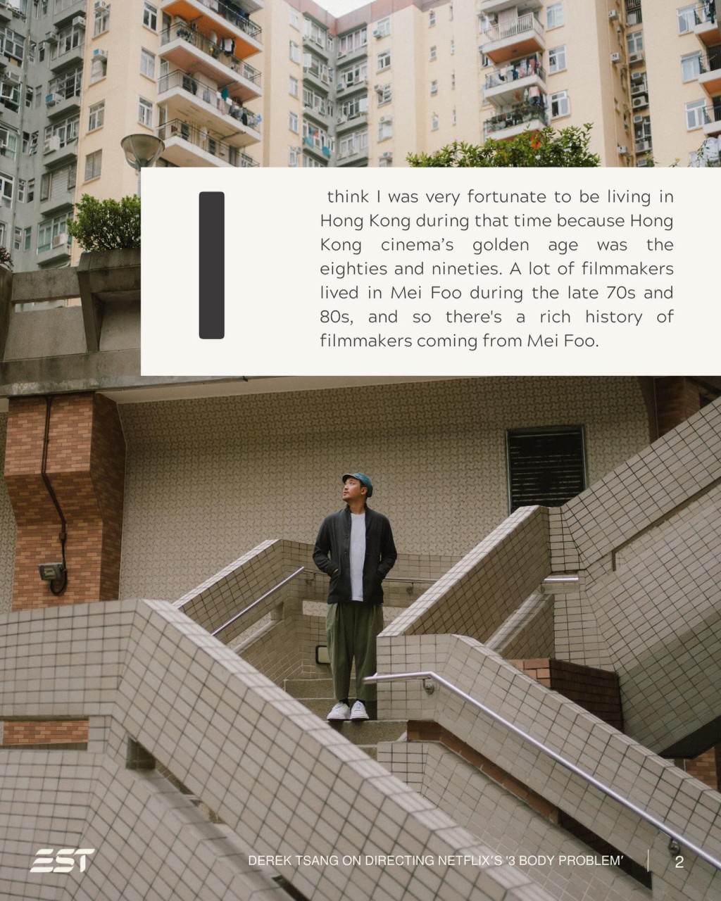 曾國祥最近以香港導演身份執導Netflix劇集《3體》。