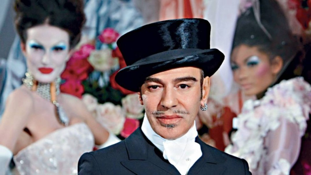 英国著名时装设计师John Galliano。美联社